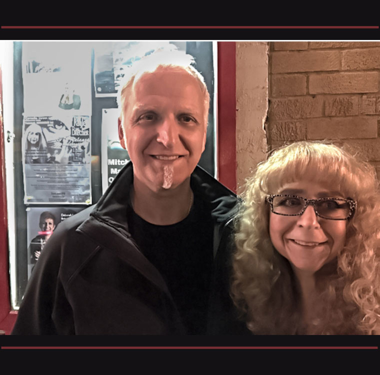 Kayle & Frank Cornelia St Cafe 2016 after their gig Photo